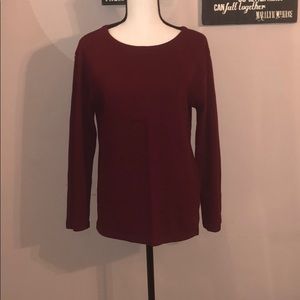 Ribbed Long Sleeve Shirt